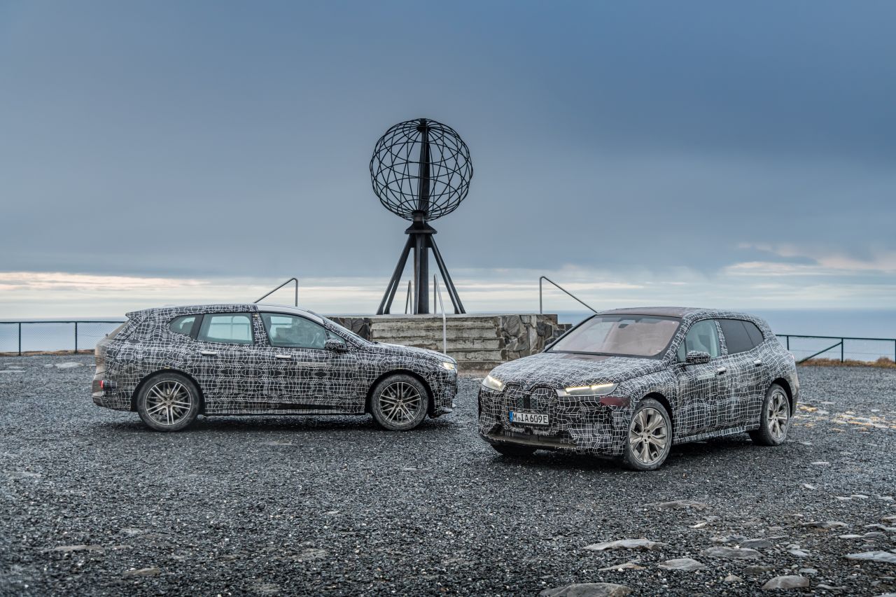 Ekstremalne testy zimowe nowego BMW iX